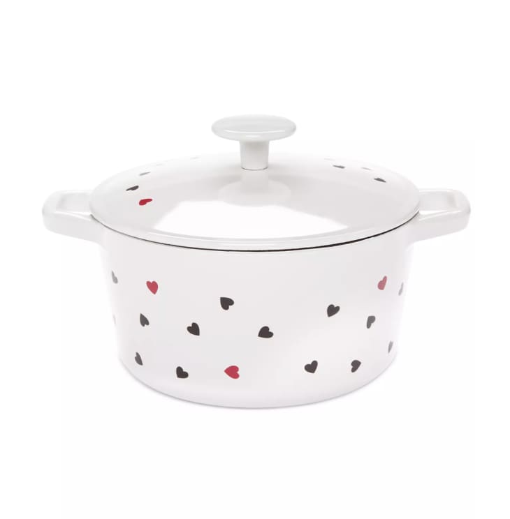 Product Image: The Cellar Heart-Print Enameled Cast Iron 3-Qt. Dutch Oven