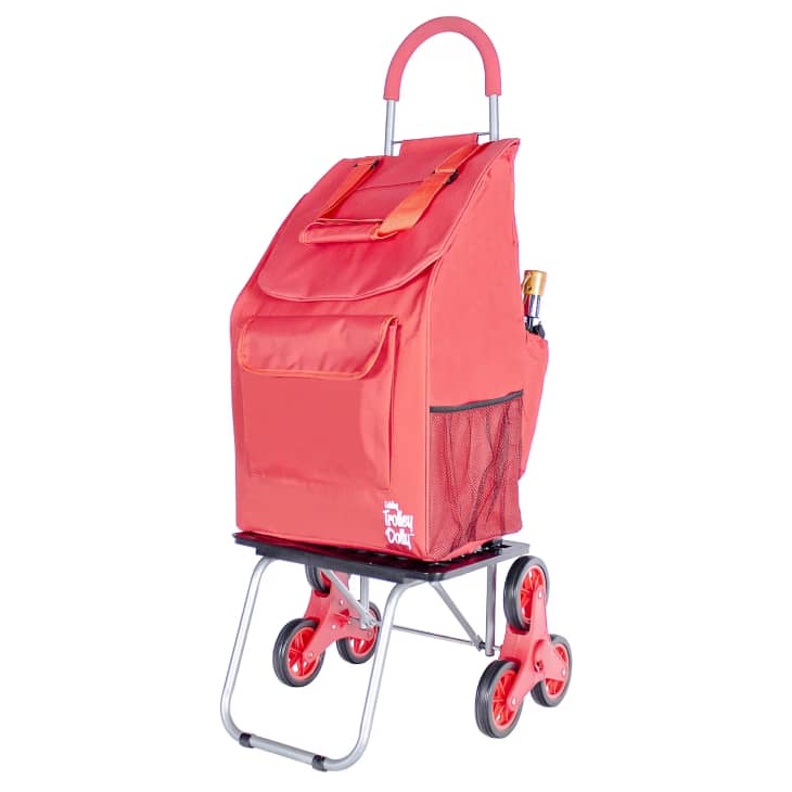 Trolley Dolly Foldable XL Stair Climber Shopping Cart at QVC.com