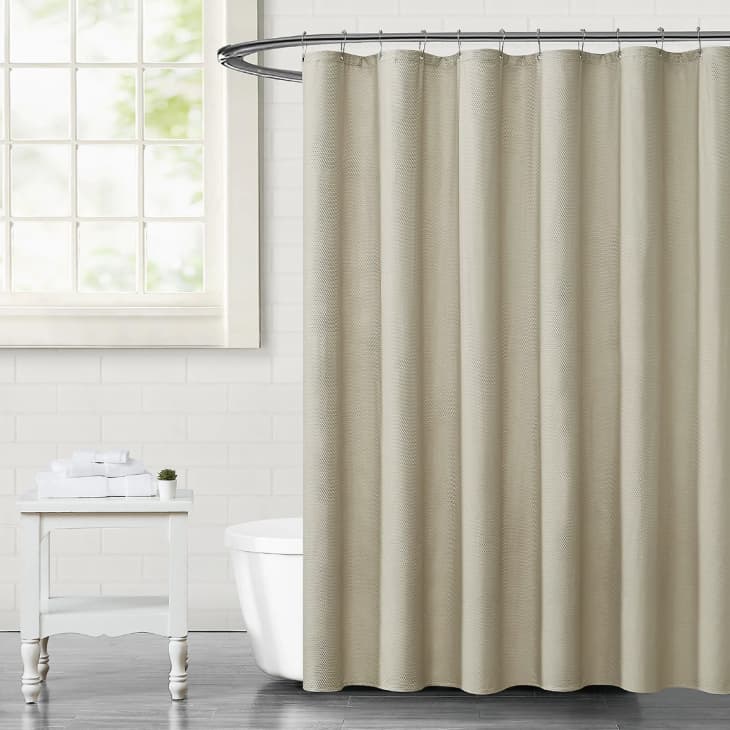 Product Image: Truly Calm Embossed Fabric Shower Liner