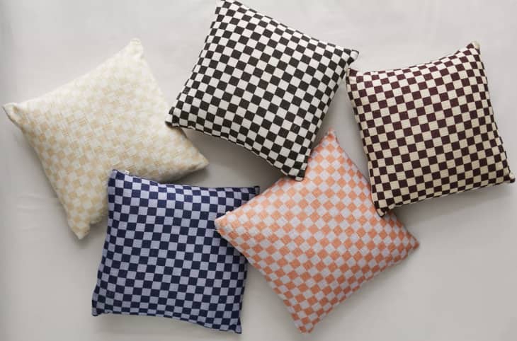 Checkerboard Throw Pillow at Urban Outfitters