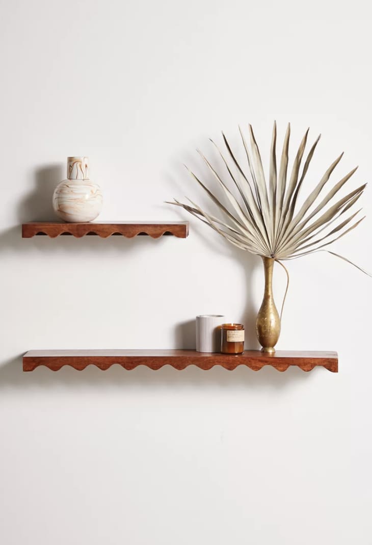 Product Image: Luciana Wavy Wall Shelf, Small