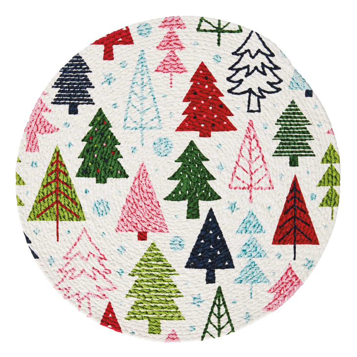 Product Image: H for Happy™ Evergreen Winter Tree Round Placemat