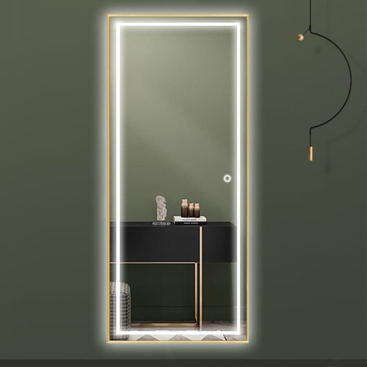 Product Image: Wade Logan Gold Weintraub Lighted Mirror