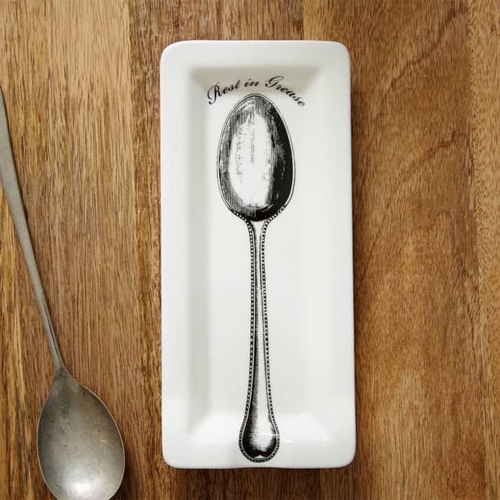 Product Image: Fishs Eddy "Rest in Grease" Spoon Rest
