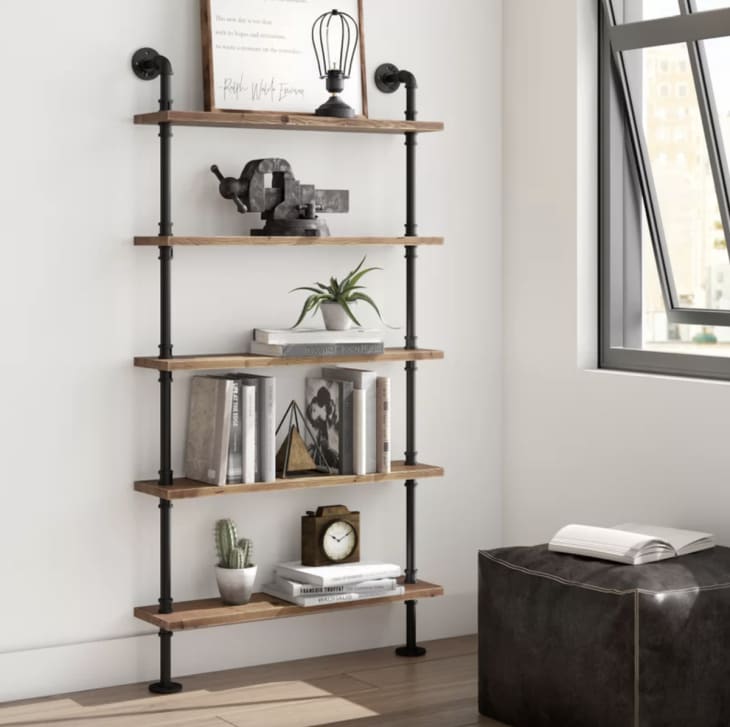 Product Image: Williston Forge Juan 5-Piece Industrial Pipe Shelves