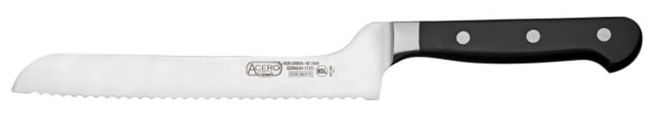 Winco Offset 8-Inch Stainless Steel Bread Knife at TigerChef