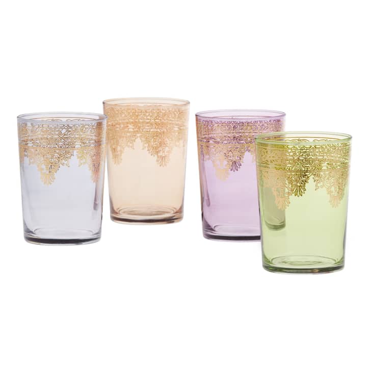 Product Image: Moroccan Double Old Fashioned Glasses Set of 4