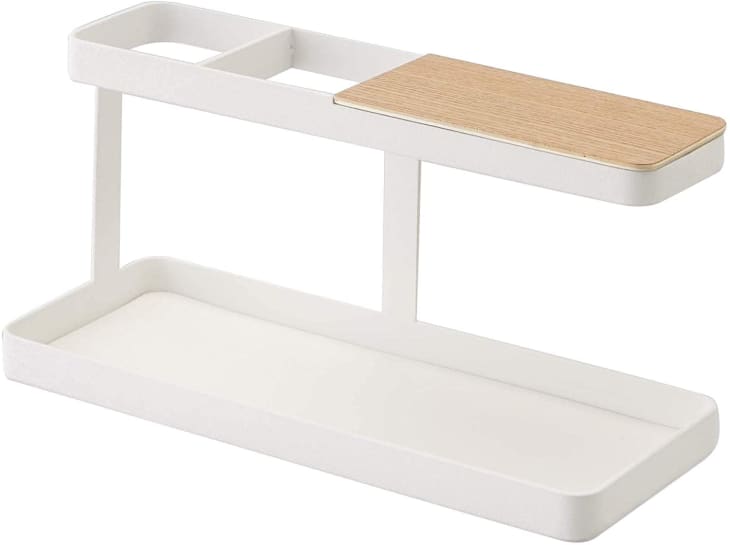 产品图片:山崎家居桌木钢整理箱