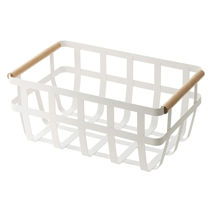 YAMAZAKI Home Storage Basket - Dual Handle Organizer at Amazon