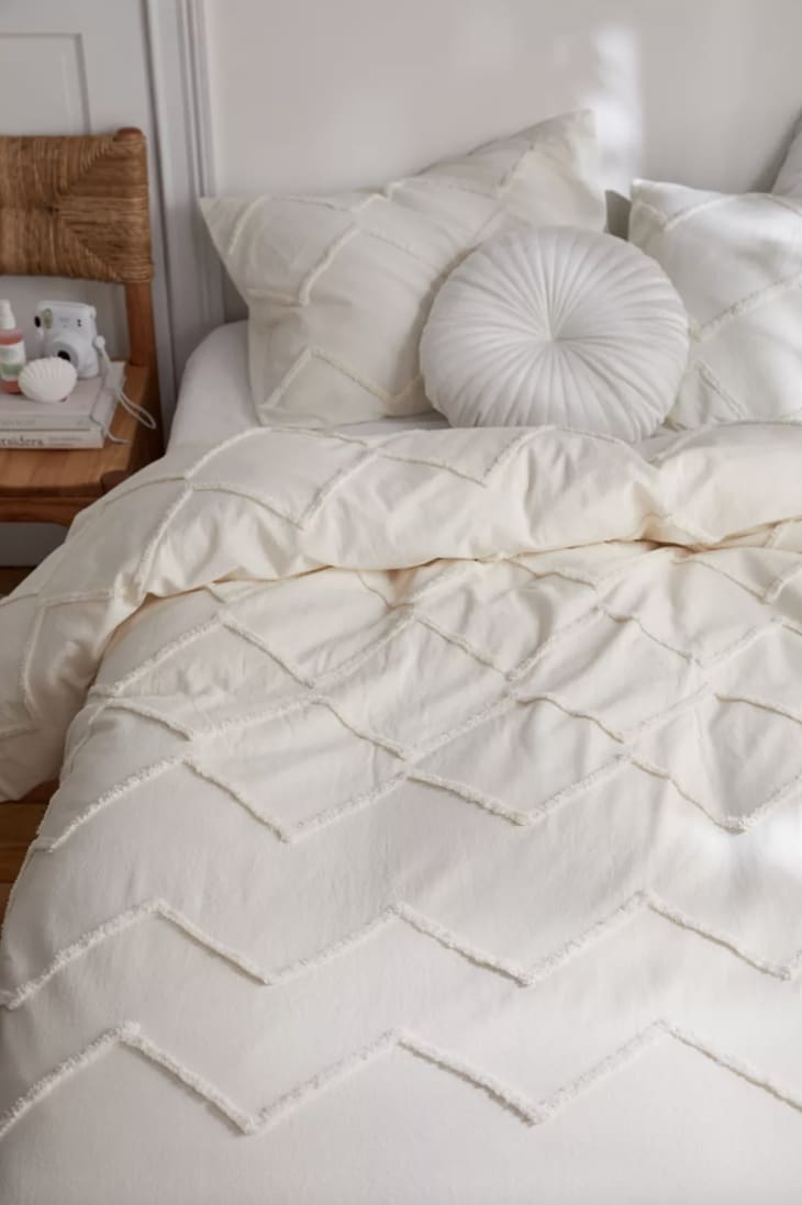 Product Image: Zigzag Tufted Duvet Cover, Full/Queen