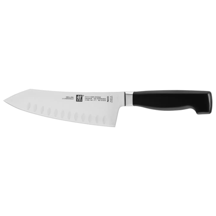 Product Image: Zwilling Four Star 7-inch Hollow Edge Santoku Knife