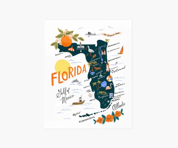 Product Image: Florida Art Print, 8" x 10"