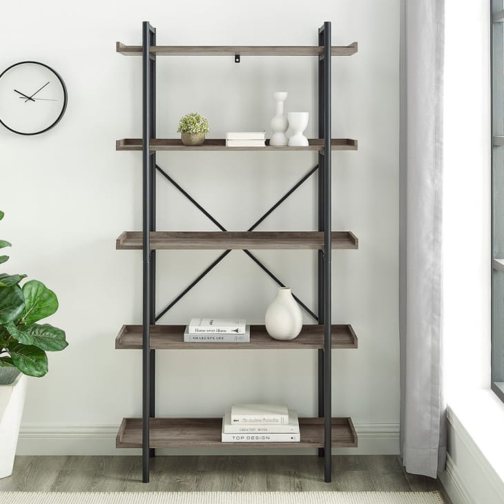Carbon Loft Edelman 68-inch Urban Pipe Bookshelf at Overstock