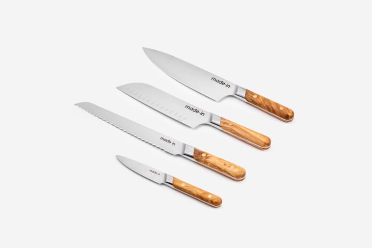 The Knife Sets in Olive Wood at Made In