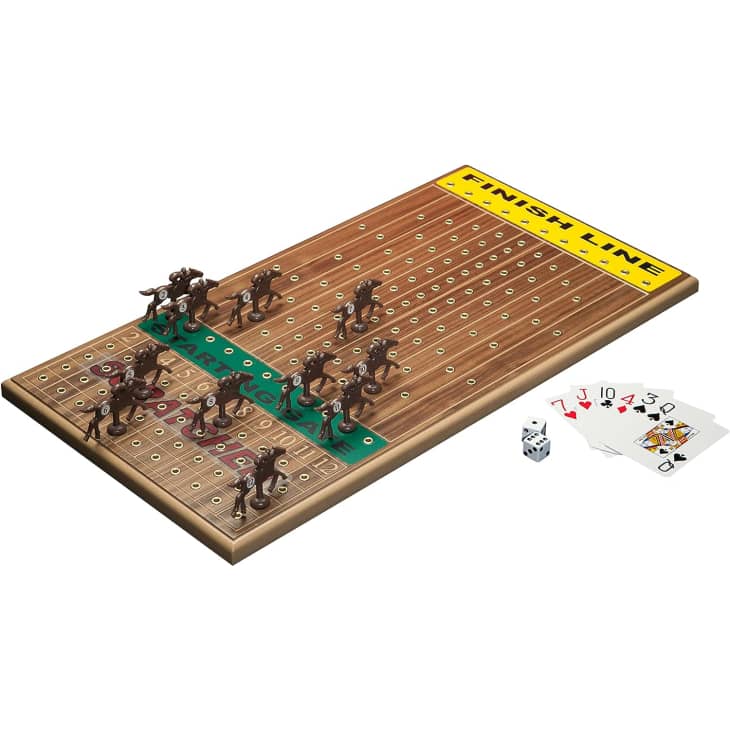 Product Image: Wooden Tabletop Horseracing Game