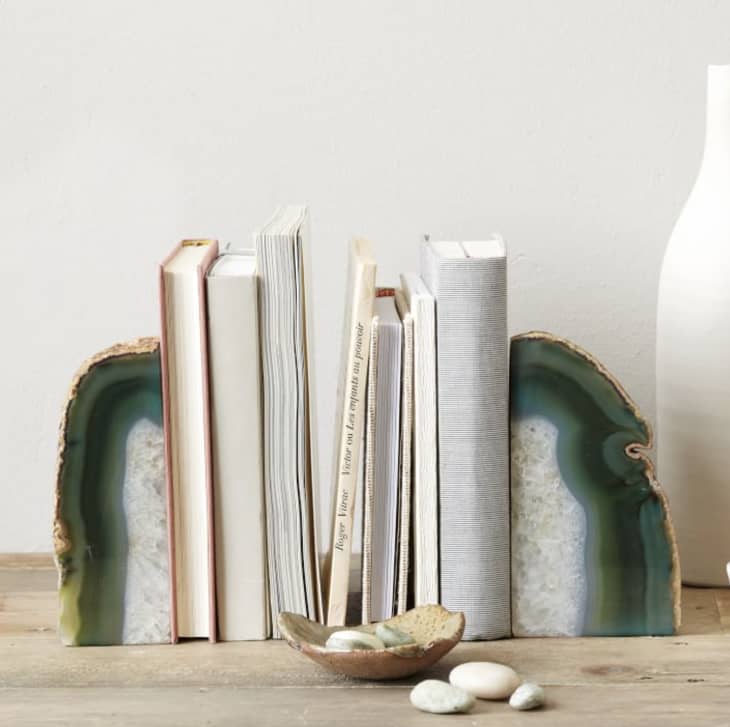Agate Stone Bookend at West Elm
