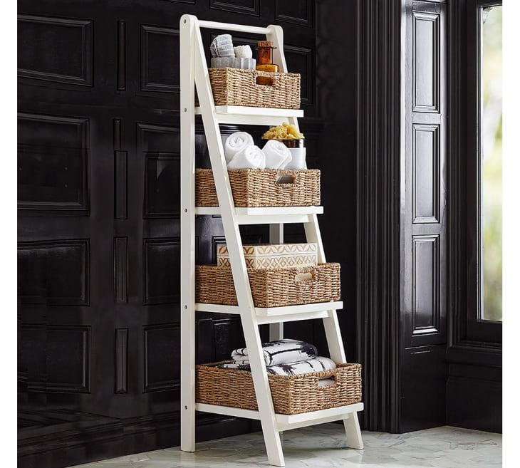Product Image: Ainsley Bath Ladder Storage, White