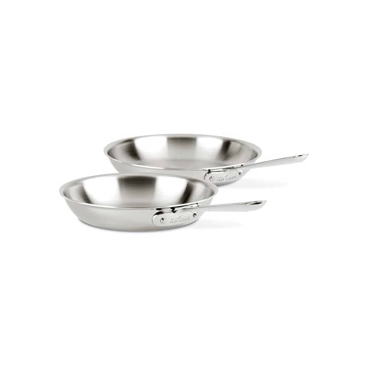Product Image: All-Clad D3 Stainless Steel Frying Pan Set