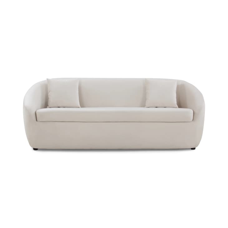 Product Image: Topher 81'' Velvet Curved Sofa