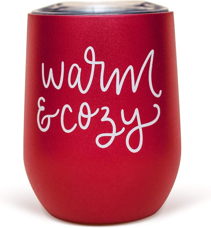 Product Image: Sweet Water Decor Warm and Cozy Metal Wine Tumbler