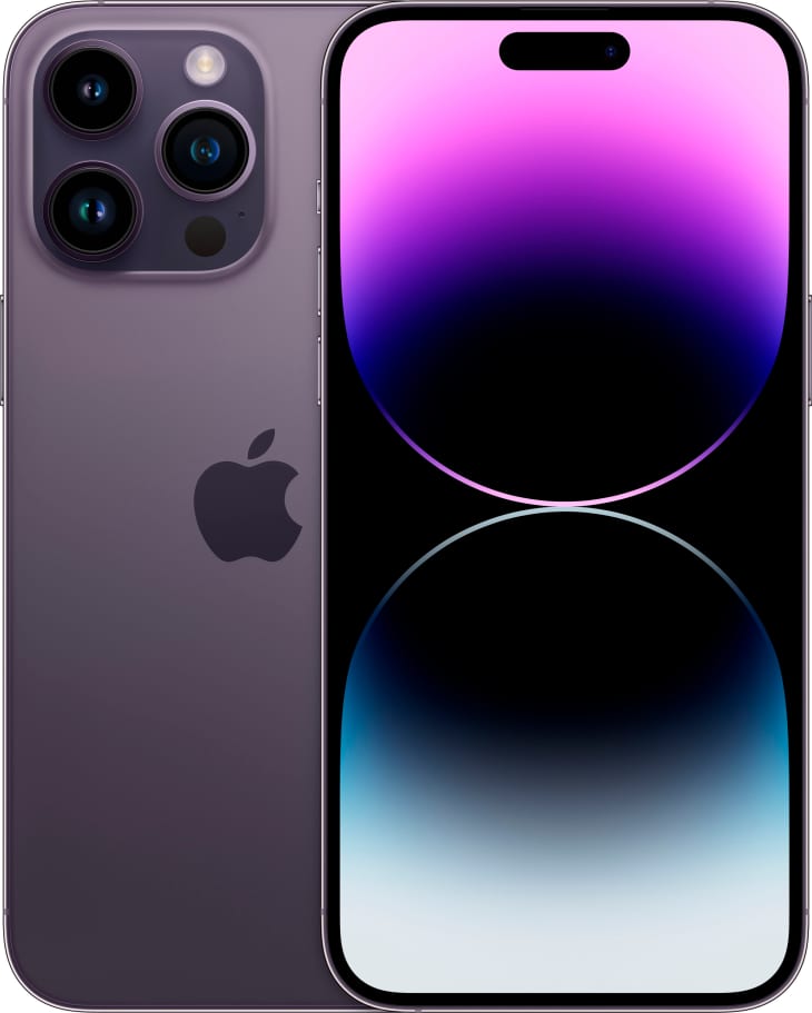 Product Image: Apple iPhone 14 Pro Max, 256GB, Deep Purple