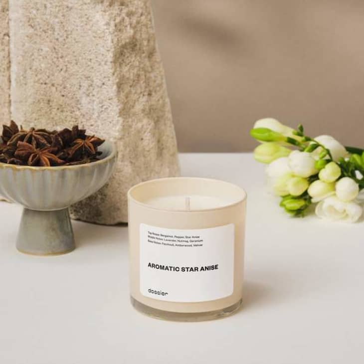 Aromatic Star Anise Candle at Dossier