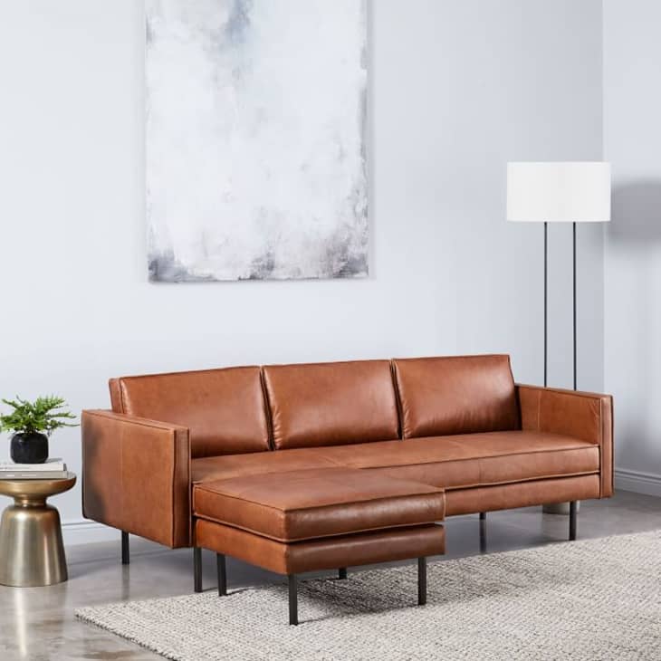 Product Image: Axel Leather Reversible Sectional