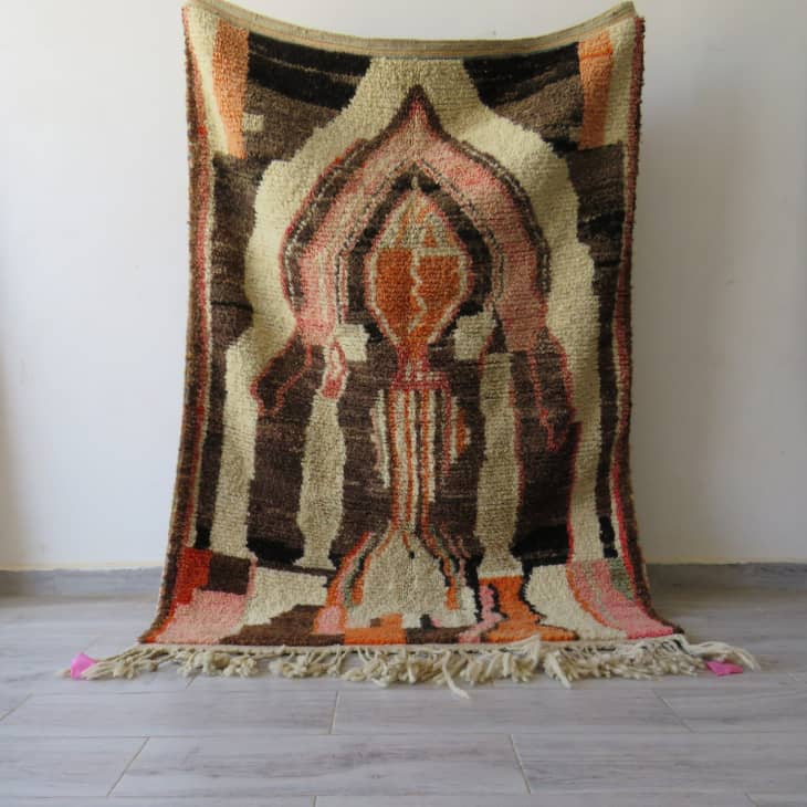 产品形象:Azilal正宗羊毛摩洛哥柏柏尔地毯