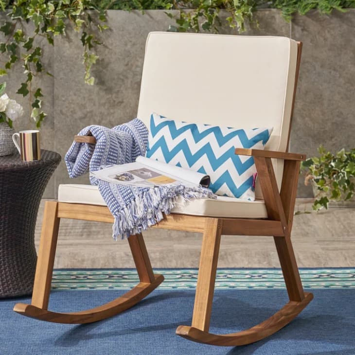 Product Image: Bankston Outdoor Rocking Chair with Cushions