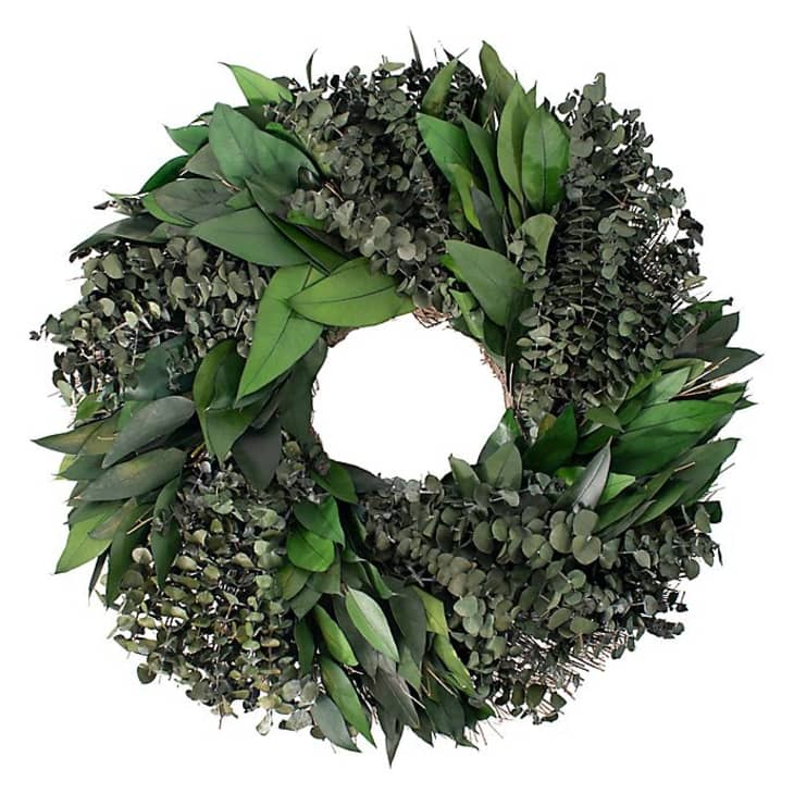 Bee & Willow Home Mixed Eucalyptus Wreath at Bed Bath & Beyond