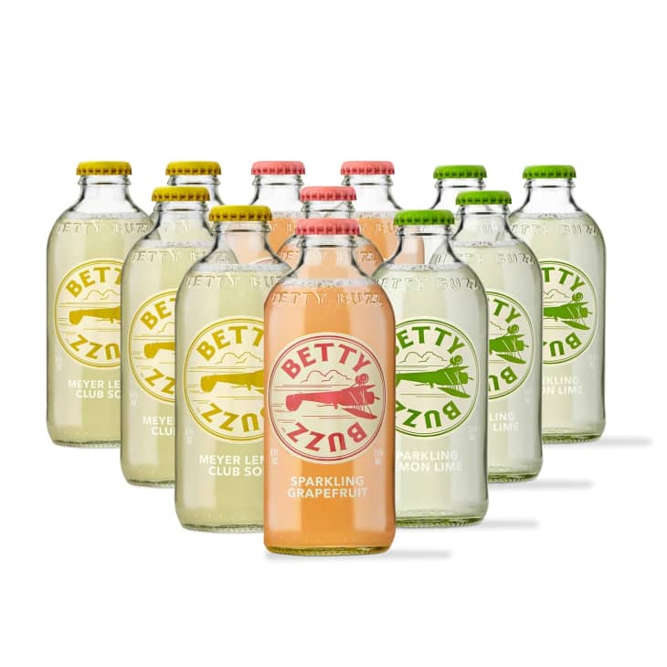 Betty Buzz Premium Sparkling Soda Citrus Variety 12-Pack at Amazon