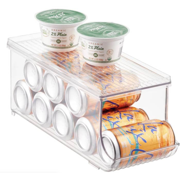 iDesign Linus Soda Can Organizer with Shelf at The Container Store