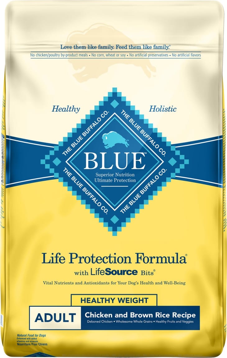 Blue Buffalo Life Protection Formula Healthy Weight Adult Chicken & Brown Rice Recipe Dry Dog Food at Chewy