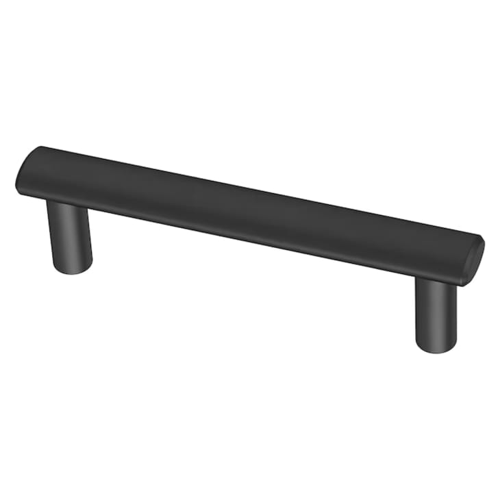 Brainerd Foundations Matte Black Oval Bar Drawer Pulls (10-Pack) at Lowe's