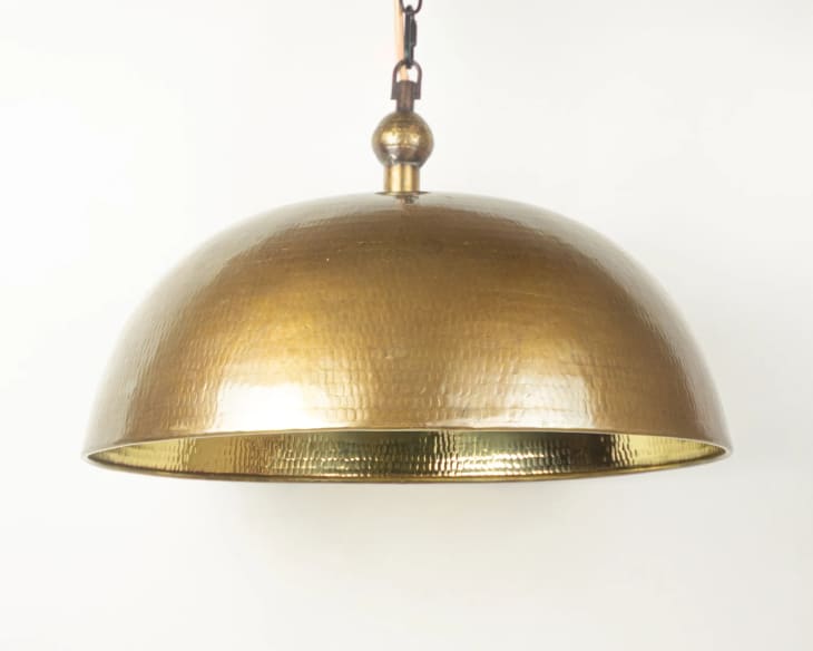 Dome Brass Pendant Lamp Shade at Etsy