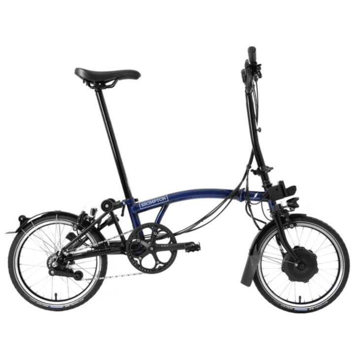 Product Image: Brompton C Line Electric Explore Mid Folding Bike