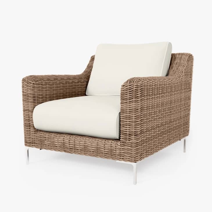 Product Image: Brown Wicker Outdoor Armchair