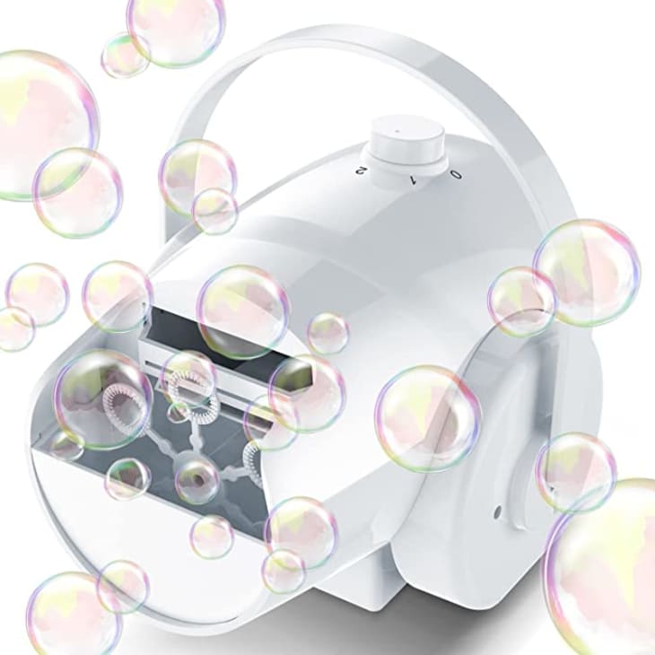 Automatic Bubble Blower Bubble Machine at Amazon
