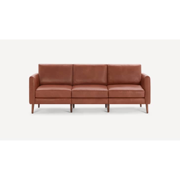 Arch Nomad Leather Sofa at Burrow