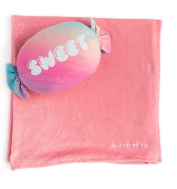 2-Piece Candy Pillow & Blanket Set at Saks Fifth Avenue