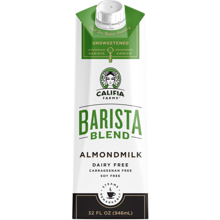 Product Image: Califia Farms Unsweetened Almond Milk, Barista Blend (Pack of 6)