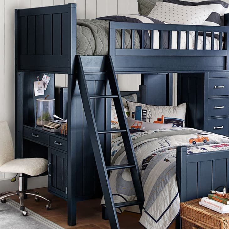 Camp Twin Loft System & Lower Bed Set at Pottery Barn Kids