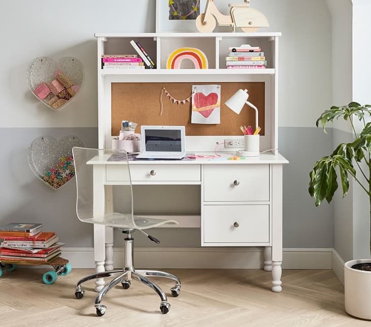 IKEA KIDS DESK FOR SMALL SPACE IDEAS & ORGANISATION  IKEA MICKE DESK,  MINIMALIST KIDS ROOM MAKEOVER 