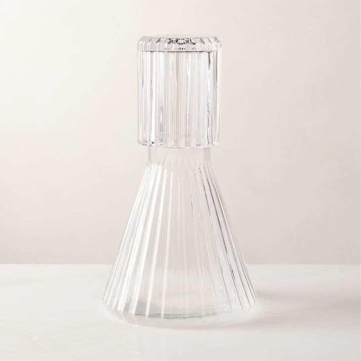 Product Image: Aleric Ribbed Glass Carafe and Cup