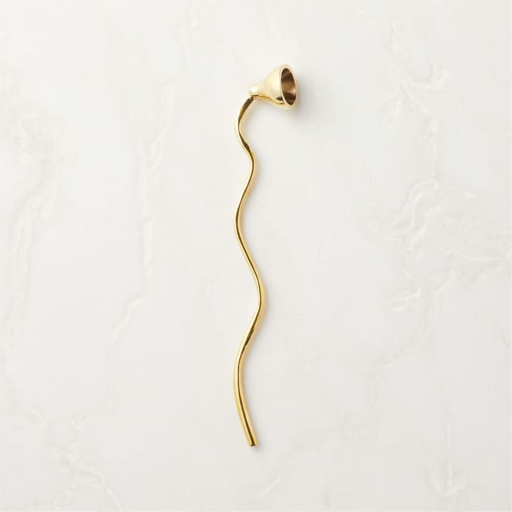 Product Image: Waves Brass Candle Snuffer