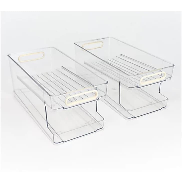 Cella Clear Soda Can Organizers (Set of 2) at QVC.com