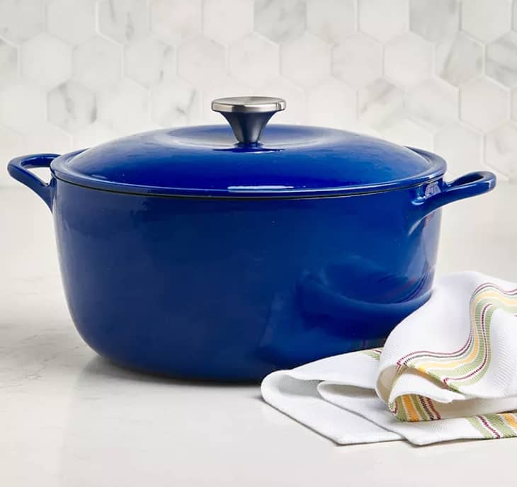 The Cellar Enameled Cast Iron 6-Qt. Round Dutch Oven at Macy’s