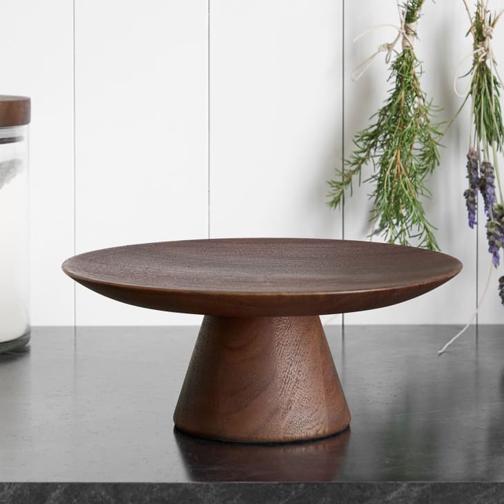 Chateau Wood Cake Stand at Pottery Barn