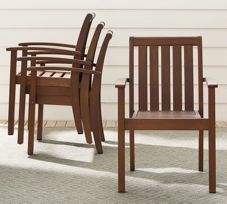 Product Image: Chatham FSC Mahogany Stackable Outdoor Dining & Armchairs