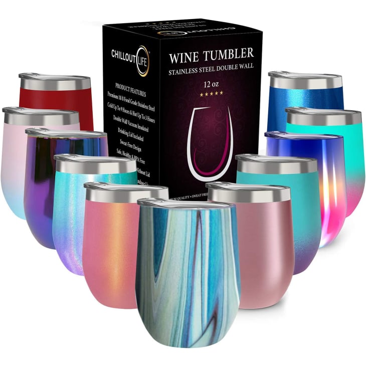 CHILLOUT LIFE Stainless Steel Win Tumbler at Amazon